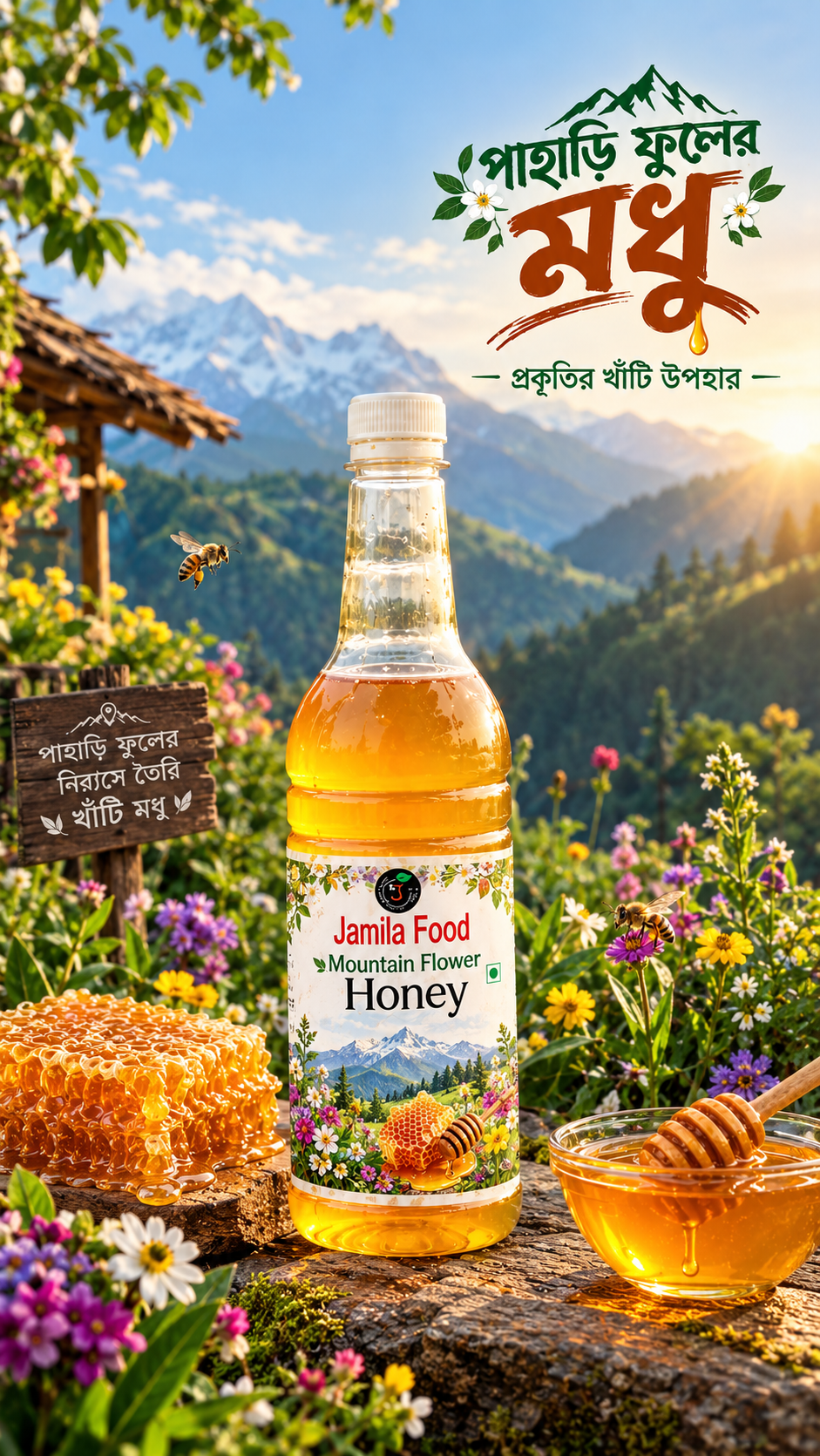 pure mountain flower honey pure mountain flower honey